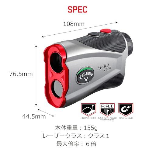 Callaway Golf 300 Pro Slope Laser Rangefinder - Image 4
