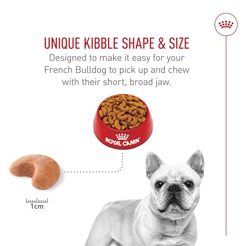 Royal Canin Breed Health Nutrition French Bulldog Adult Dry Dog Food, 17 lb Bag - Image 5