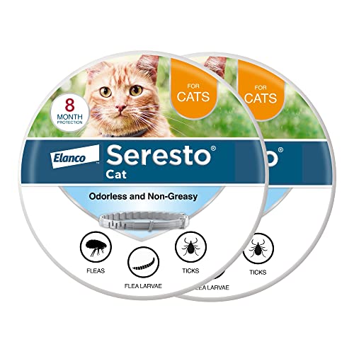 Seresto Cat Vet-Recommended Flea & Tick Treatment & Prevention Collar for Cats, 8 Months Protection | (Pack of 2) - Image 3