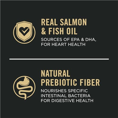 Purina Pro Plan Sensitive Skin and Stomach Dog Food Dry, Adult Salmon & Rice Formula, Digestive Health - 30 lb. Bag - Image 3