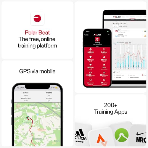 Polar H10 Heart Rate Monitor Chest Strap - ANT + Bluetooth, Waterproof HR Sensor for Men and Women, Black, M-XXL - Image 7