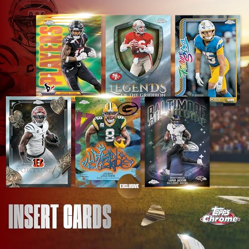 2025 Topps Chrome Football - Factory Sealed - Mega Box - Image 6