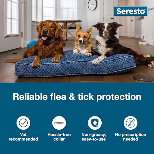 Seresto Large Dog Vet-Recommended Flea & Tick Treatment & Prevention Collar for Dogs Over 18 lbs. | 2-Pack - Image 5
