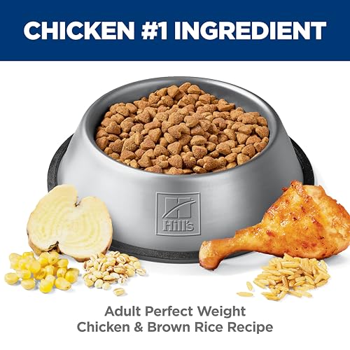 Hill's Science Diet Adult Perfect Weight Dry Dog Food, Chicken & Brown Rice, 25 lb. Bag - Image 5
