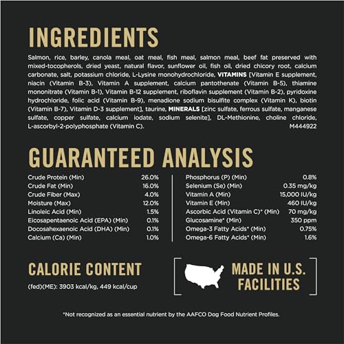 Purina Pro Plan Sensitive Skin and Stomach Dog Food Dry, Adult Salmon & Rice Formula, Digestive Health - 40 lb. Bag - Image 5