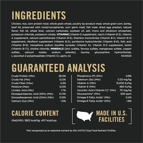Purina Pro Plan High Protein, Digestive Health Large Breed Dog Food Dry, Chicken and Rice Formula - 47 lb. Bag - Image 5