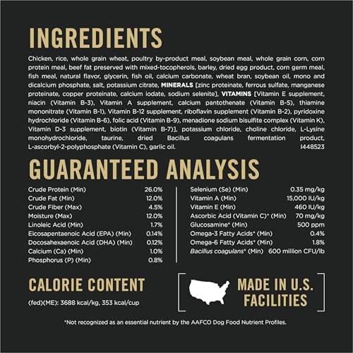 Purina Pro Plan Joint Health for Dogs, Large Breed Dog Food Dry, Shredded Blend Chicken & Rice Formula - 34 lb. Bag - Image 5