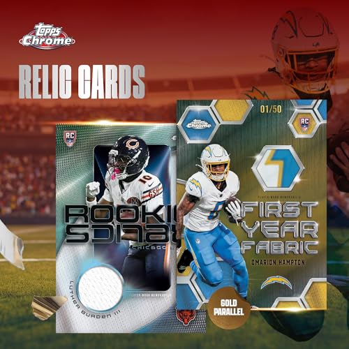 2025 Topps Chrome Football - Factory Sealed - Mega Box - Image 8