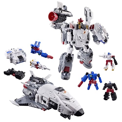 Transformers Age of the Primes Armada Jetfire, Commander Class 8-Inch Converting Action Figure with 3 Mini-Con Figures, Robot Toys for 8+ - Image 2