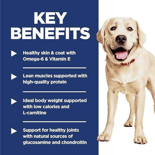 Hill's Science Diet Adult 1-5 Light Large Breed Dry Dog Food, Chicken Meal & Barley, 30 lb. Bag - Image 4