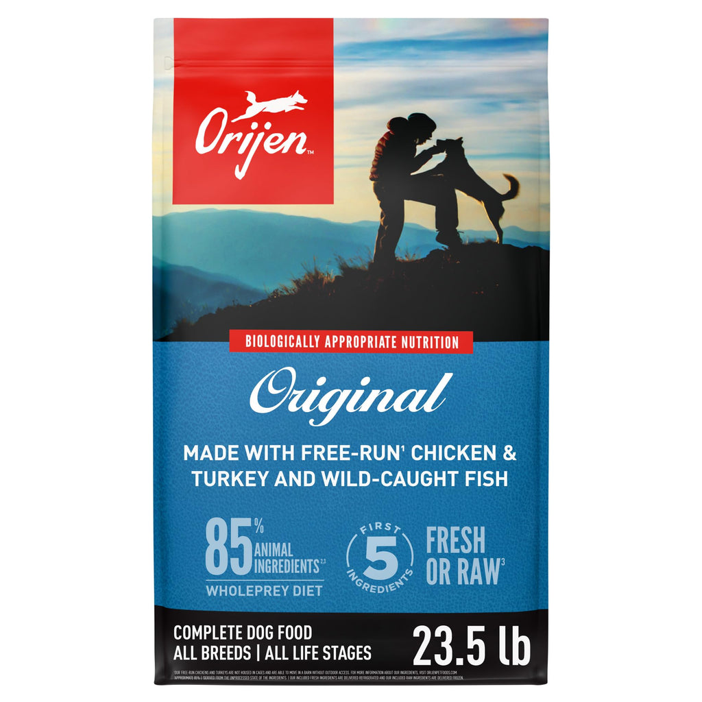 ORIJEN Grain Free High Protein Dry Dog Food Original Recipe 23.5lb Bag - Image 1