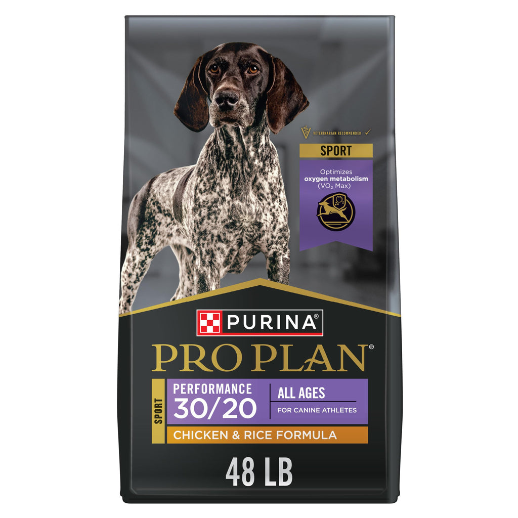 Purina Pro Plan Sport Performance 30/20 Chicken and Rice Formula High Protein Dog Food - 48 lb. Bag - Image 1